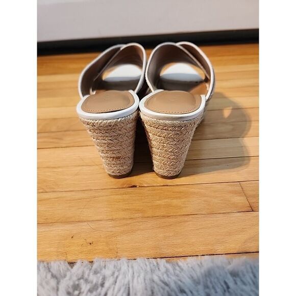 COACH Florentine SNAKE PRINT WOMEN SIZE 9.5 SANDALS WEDGE - Picture 5 of 7